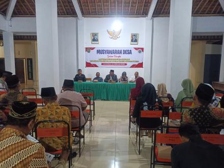 Musdes Laporan Realisasi Pertanggungjawaban APBDes TA 2025